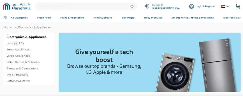 carrefour uae, latest electronics promotions in Abu Dhabi 