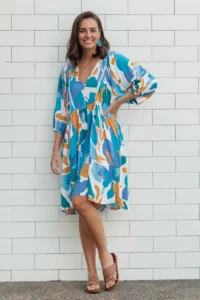 Leaf Pocket Dress